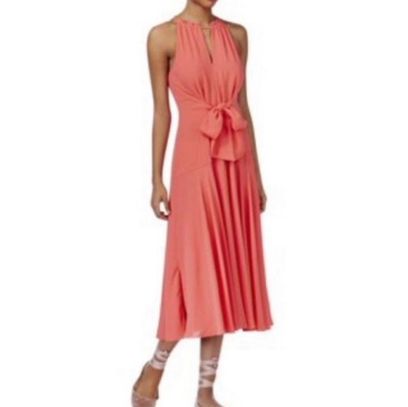 Rachel Rachel Roy Tie-Front Halter Dress Size 4 - Picture 2 of 15